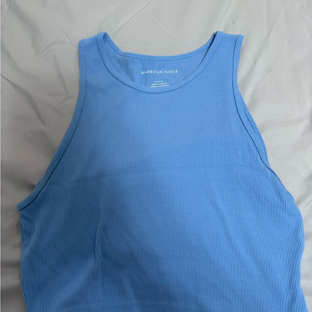 American Eagle Blue Tank Top